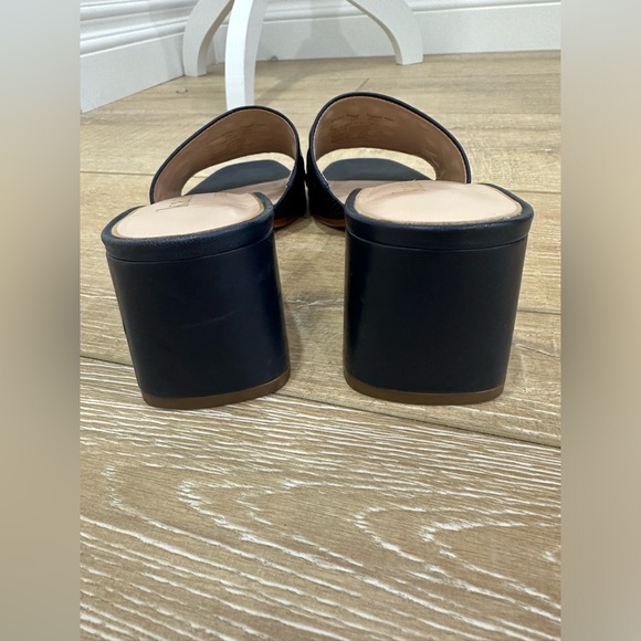 Kate Spade Emmie Mid Slide Sandals in Navy - Picture 4 of 8